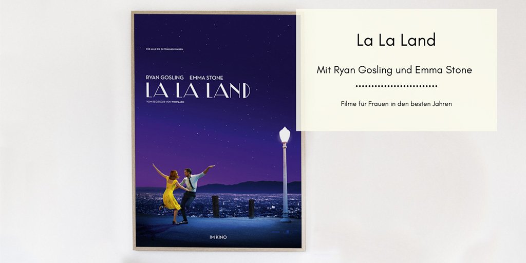La La Land mit Ryan Gosling und Emma Stone Filmplakat