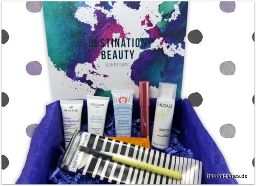 Die Lookfantastic Beauty Box: Eine sehr schön gestaltete Box
