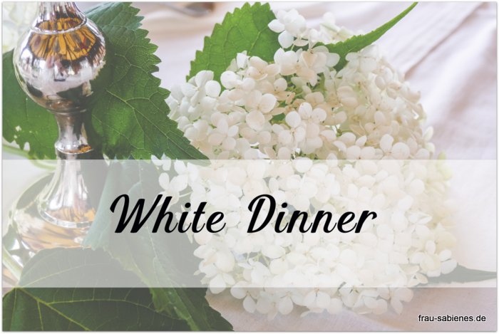 white dinner