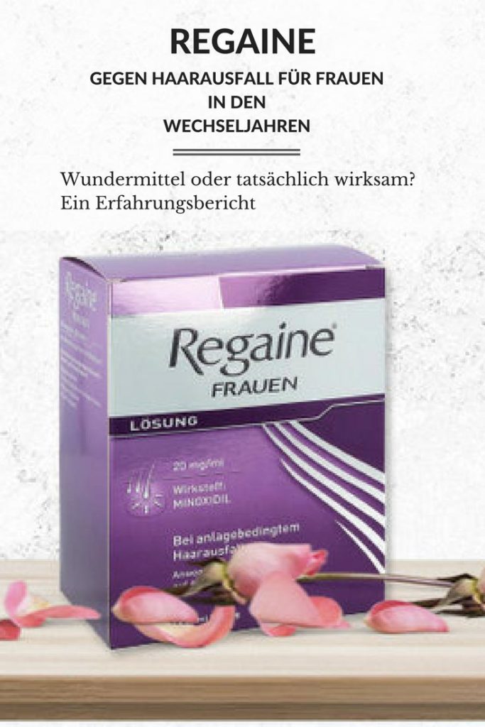 Hilfe bei Haarausfall Meine Erfahrungen mit Regaine ® Frau Sabienes sagt