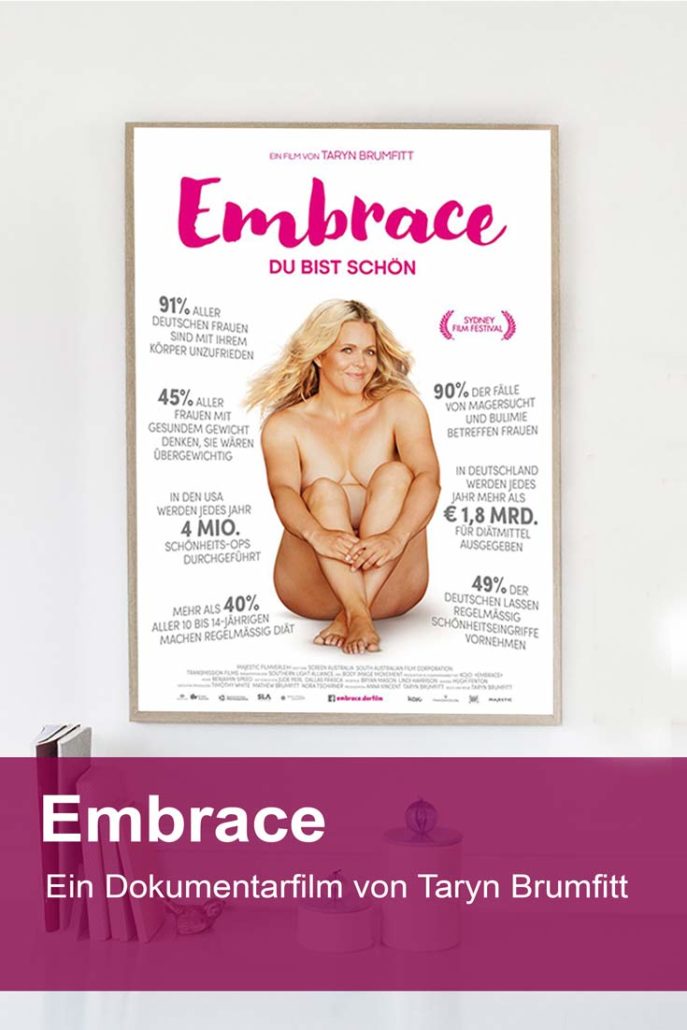 Embrace - Du bist schön. Ein Film von Taryn Brumfitt embrace filmposter