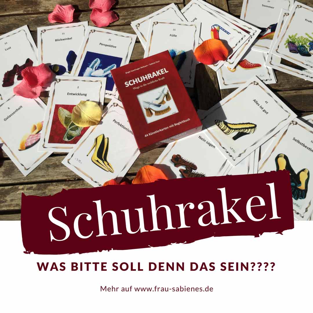 Das Schuhrakel von Birgit Faschinger-Reitsam und Sabine Paul Das Schuhrakel von Birgit Faschinger-Reitsam und Sabine Paul